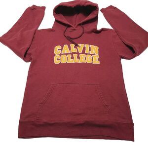 Central Michigan University Men's Hoodie Size Small Maroon The Cotton Exchange